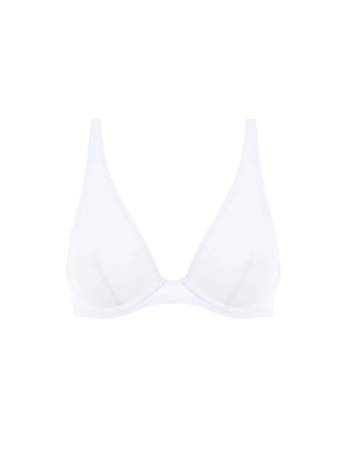 Underwired triangle bikini - White - Image 6