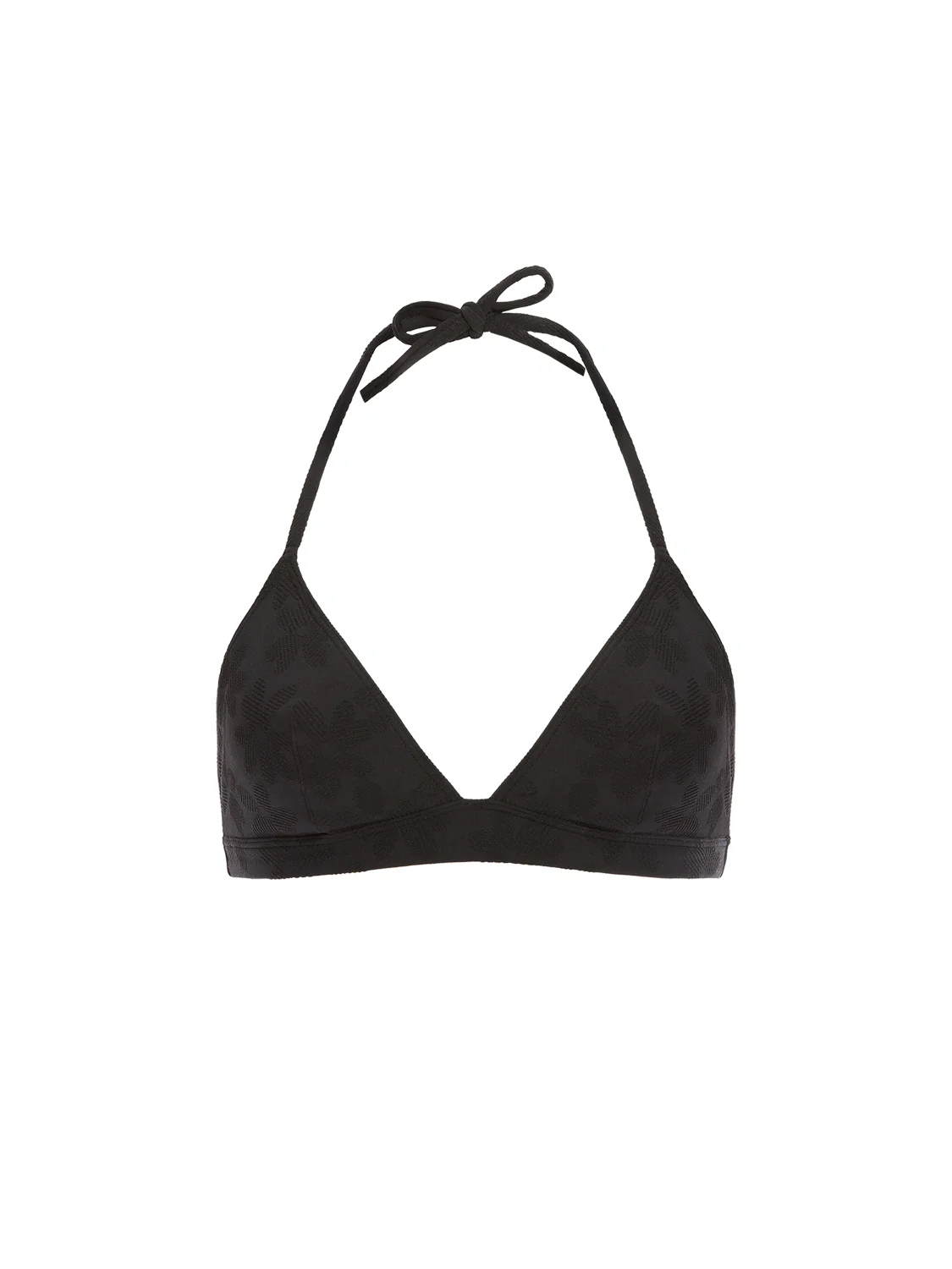 Wireless bikini triangle - Black - Image 6