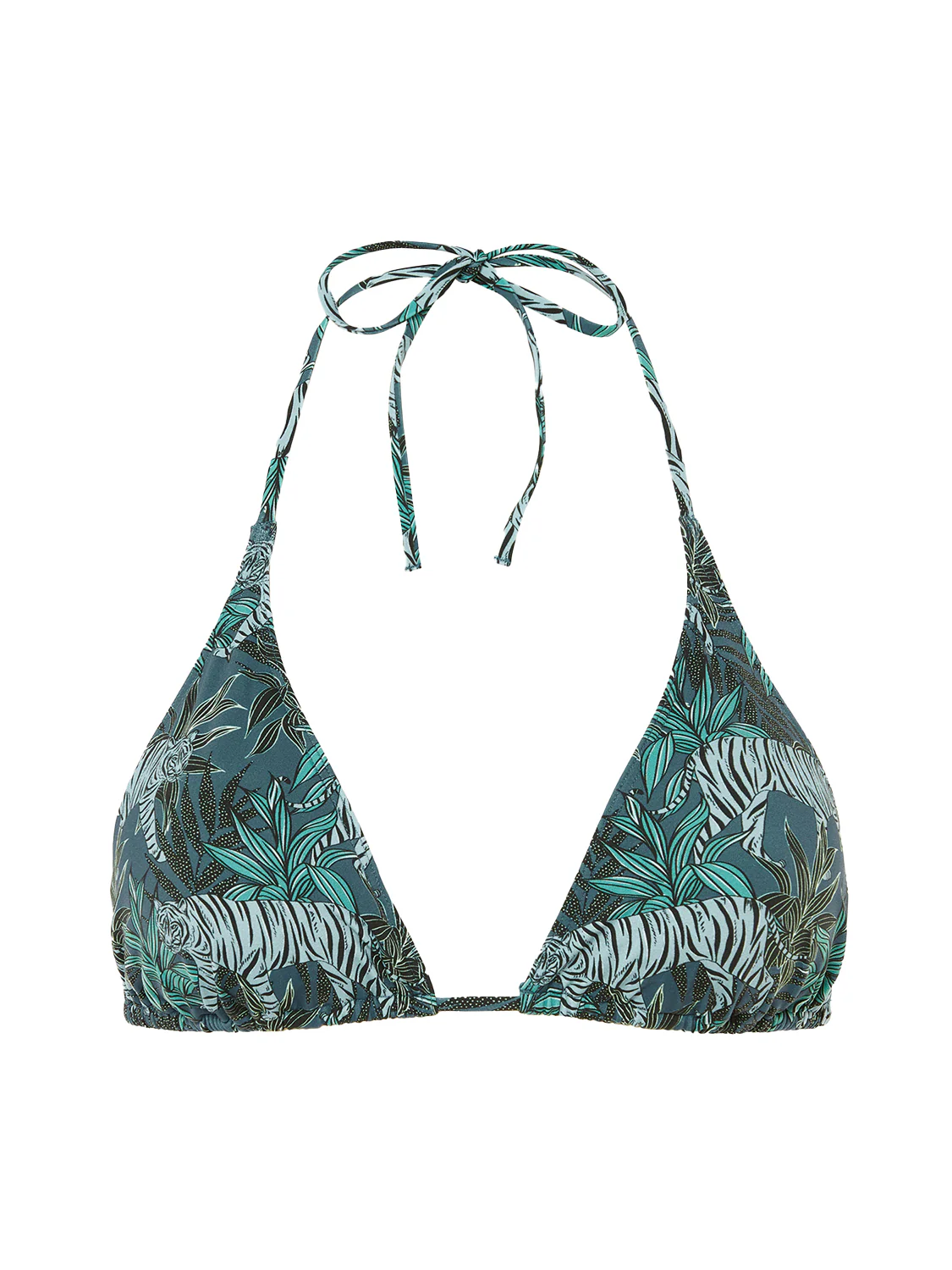 Wireless bikini triangle - Jungle Night Print - Image 6