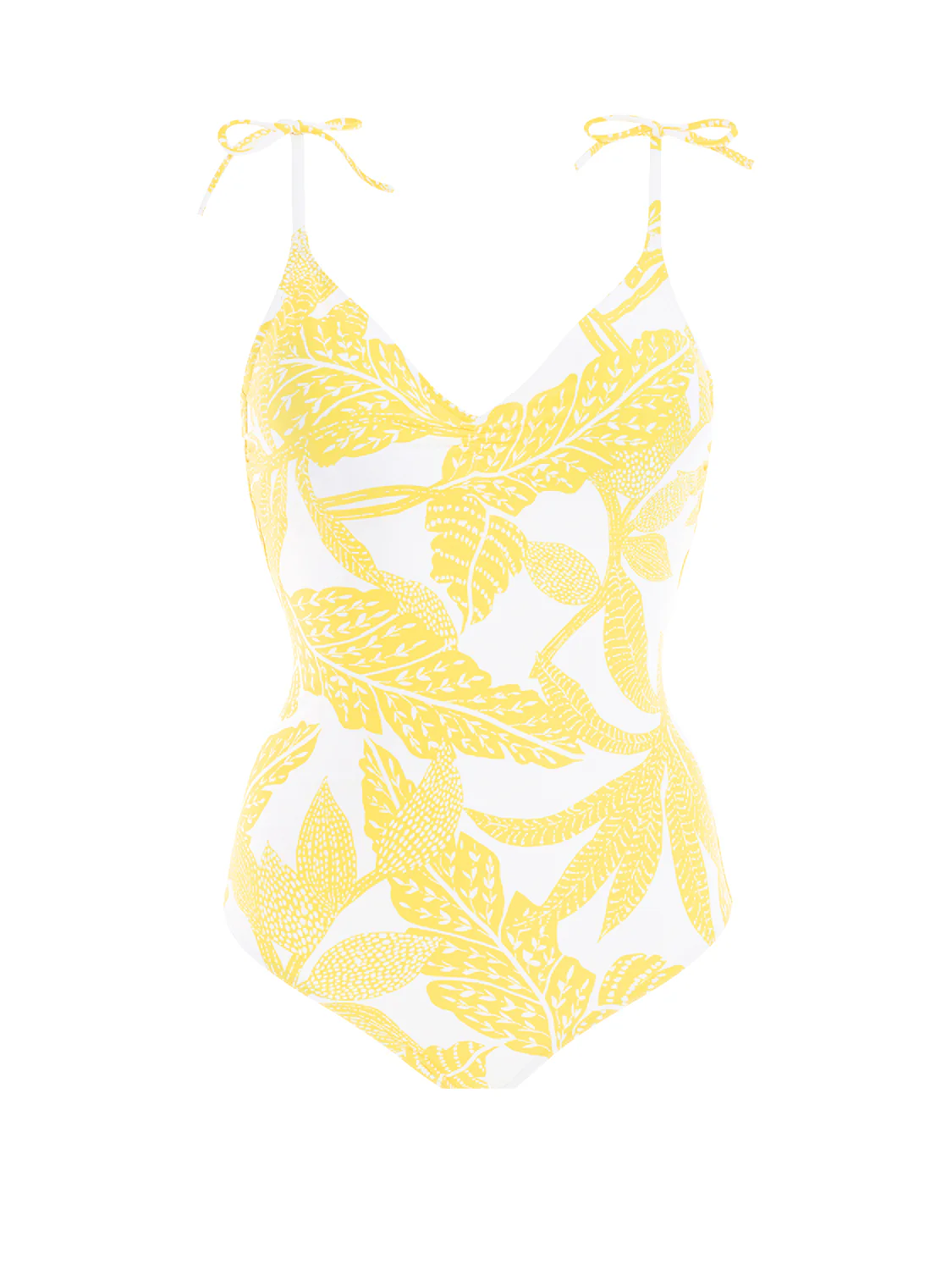 Wireless Molded One-Piece - Plumeria Print - Image 7
