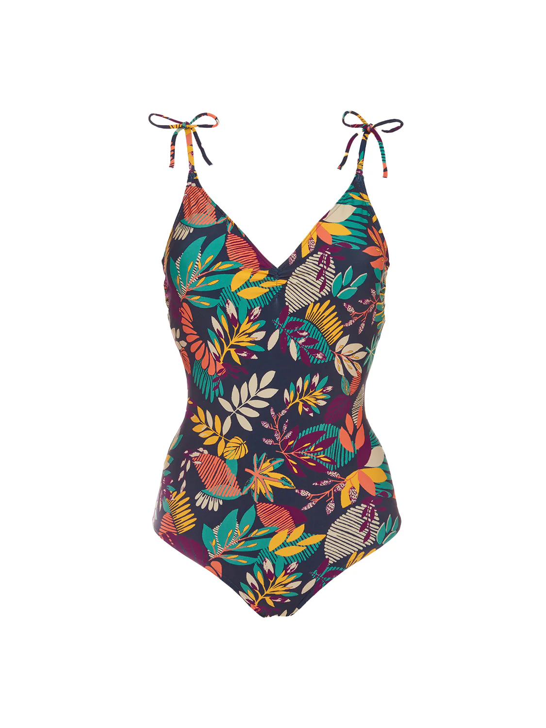 Wireless Molded One-Piece - Seaside Blue Print - Image 11