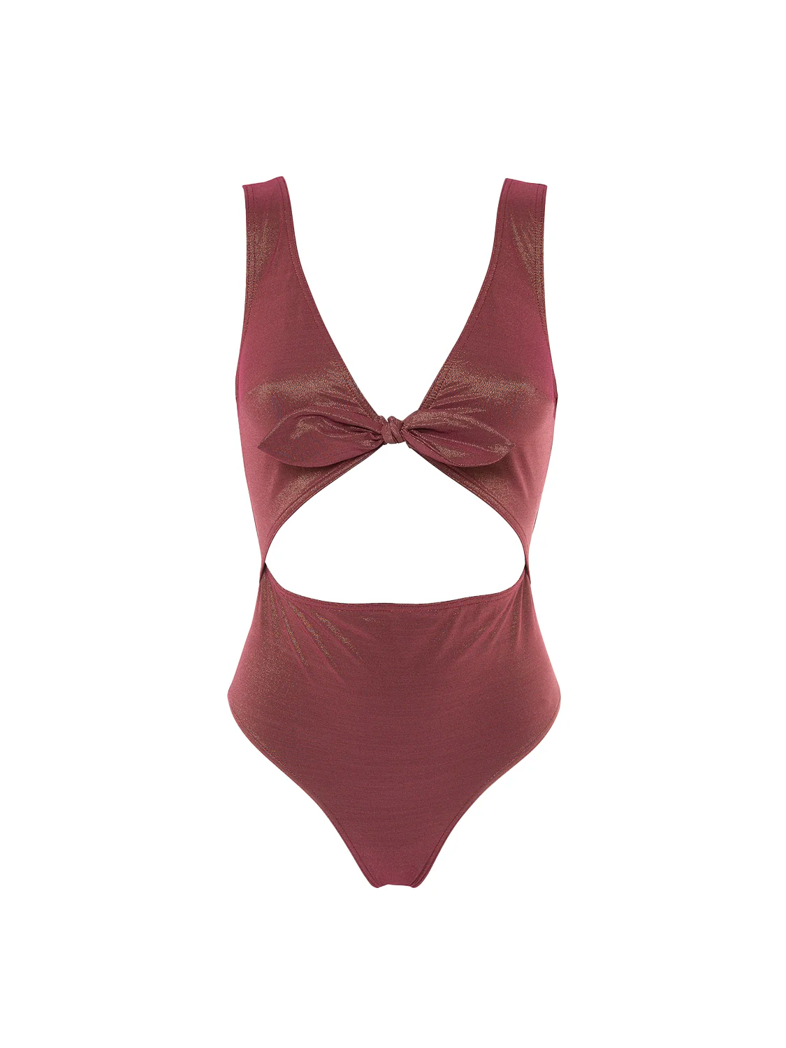 Wireless One-Piece - Lurex Dark Purple - Image 6