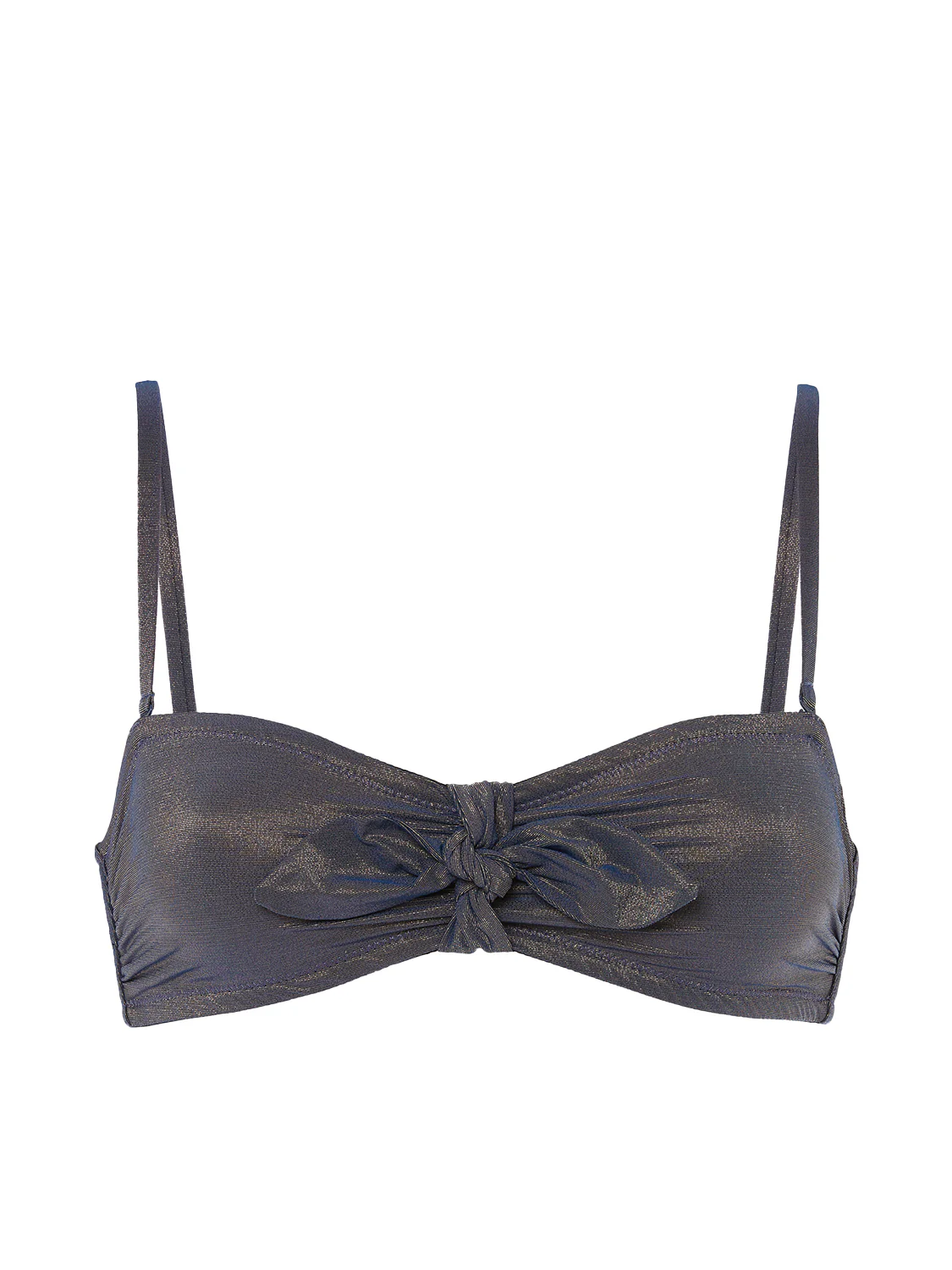 Wireless strapless bra - Lurex Midnight - Image 9