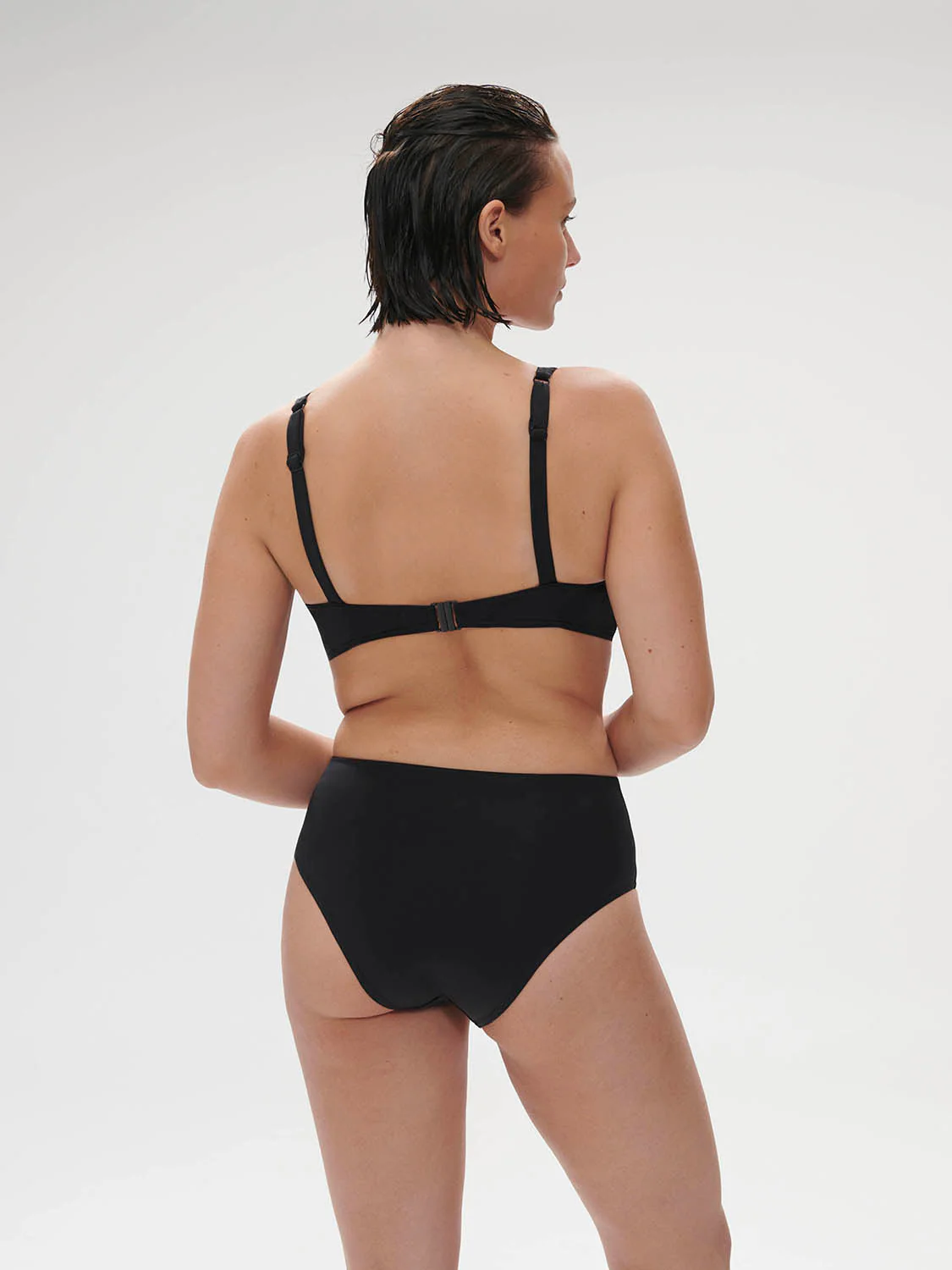 Wireless support bikini triangle - Black - Image 11