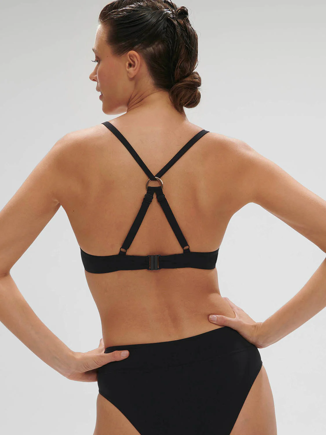 Wireless support bikini triangle - Black - Image 3