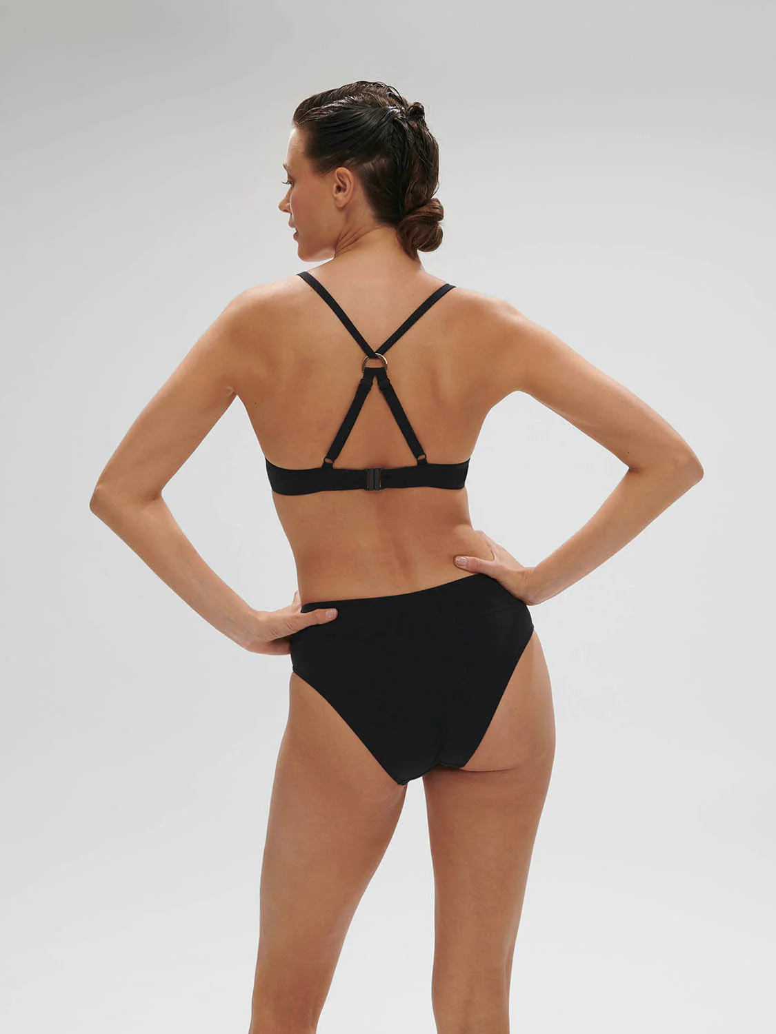 Wireless support bikini triangle - Black - Image 6