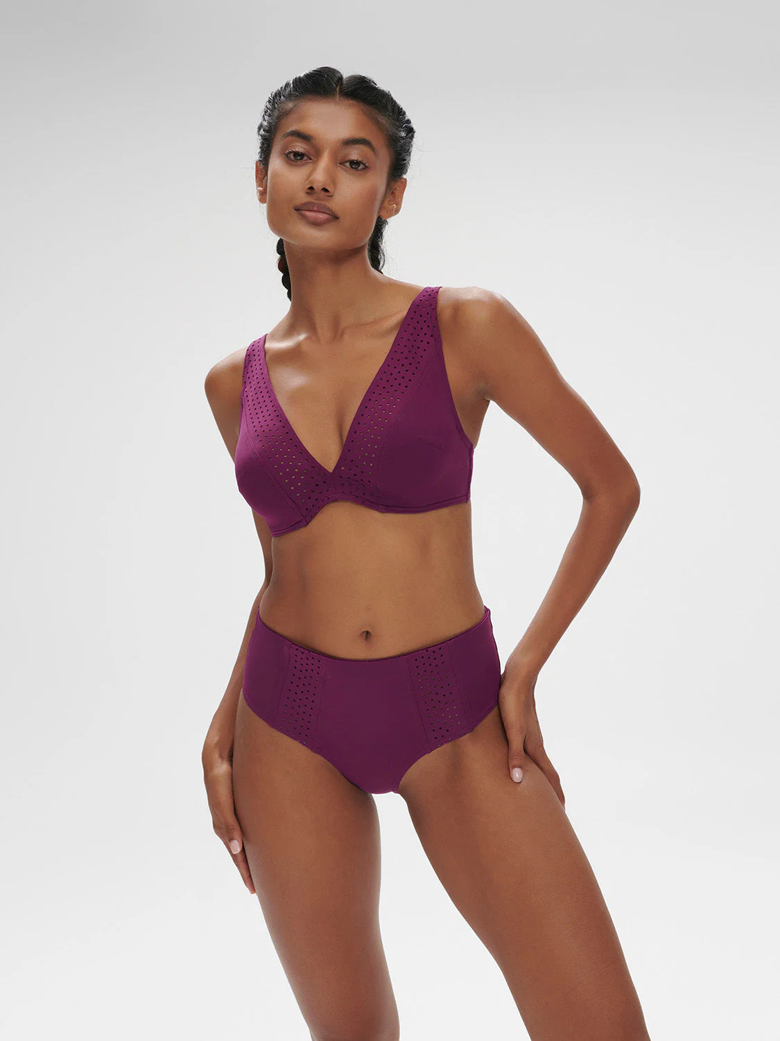 Wireless support bikini triangle - Blackberry - Image 3