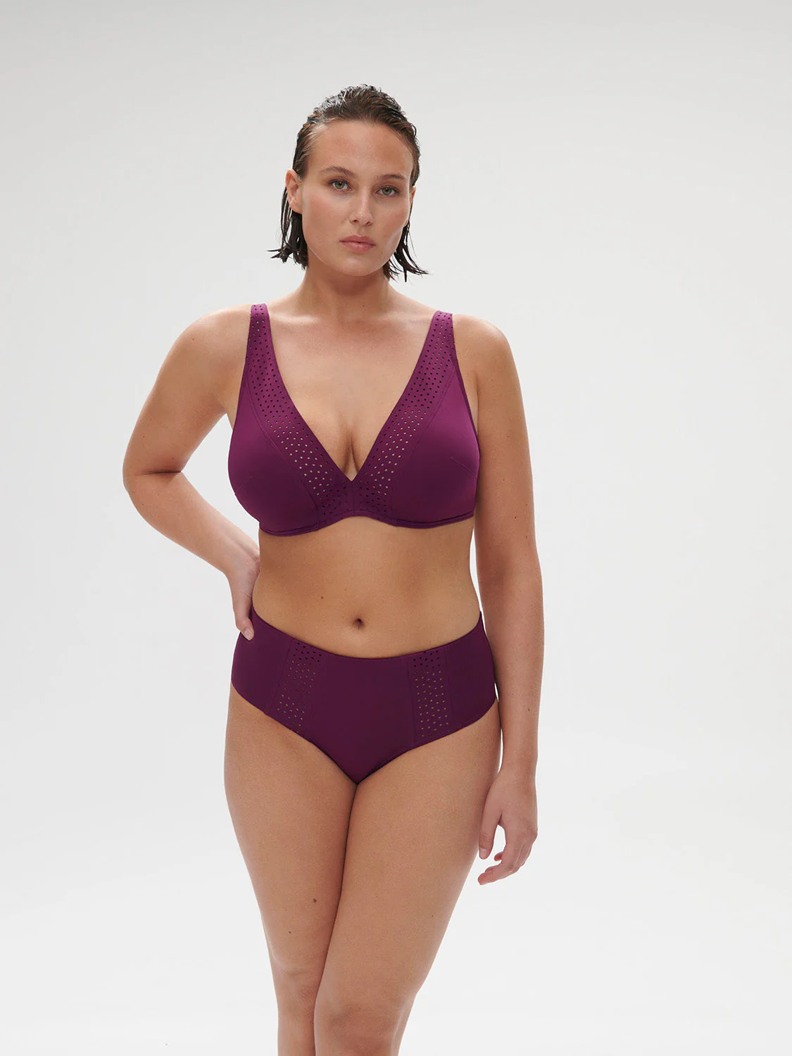 Wireless support bikini triangle - Blackberry - Image 9