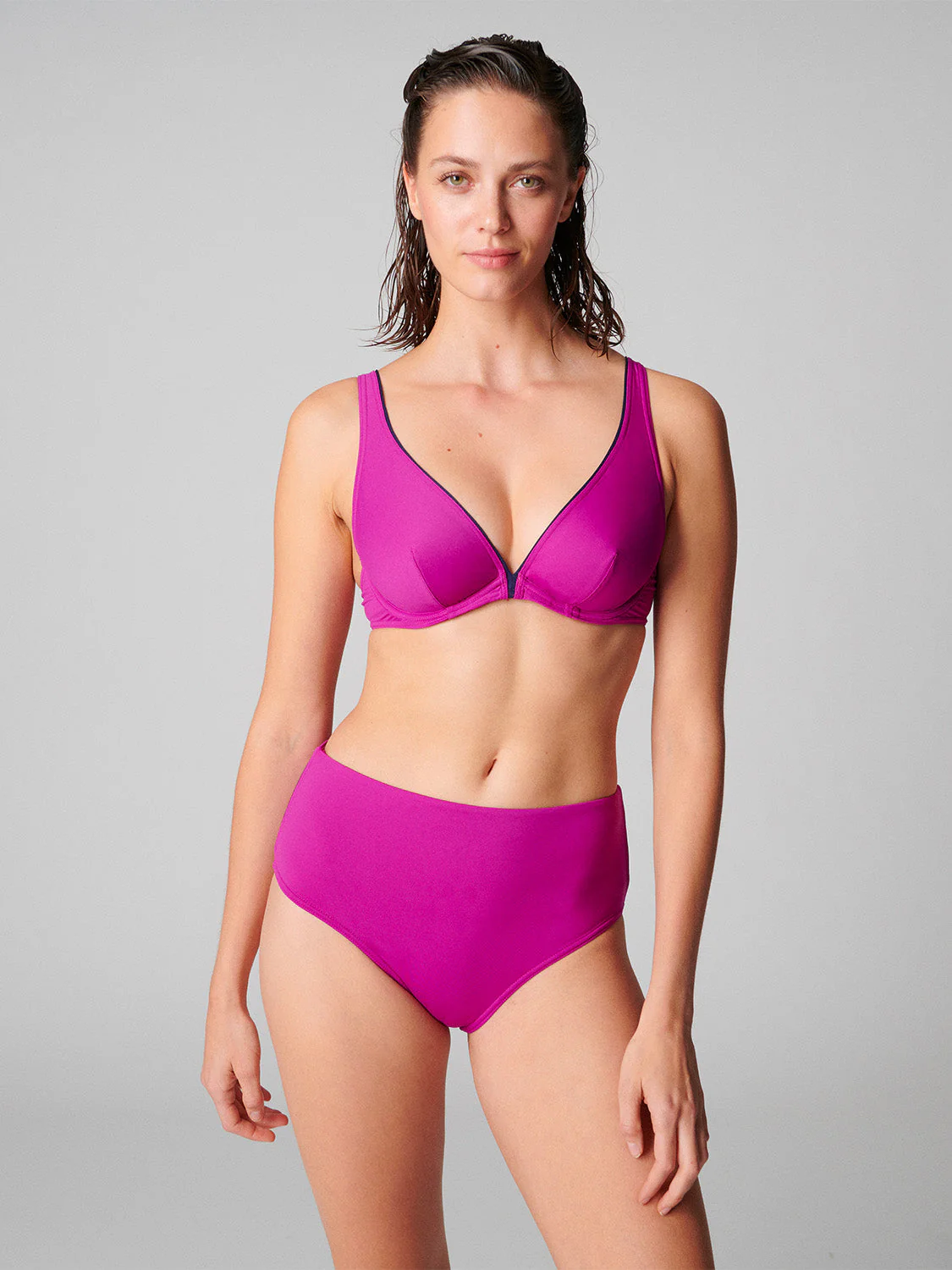Wireless support bikini triangle - Bougainvillea - Image 2