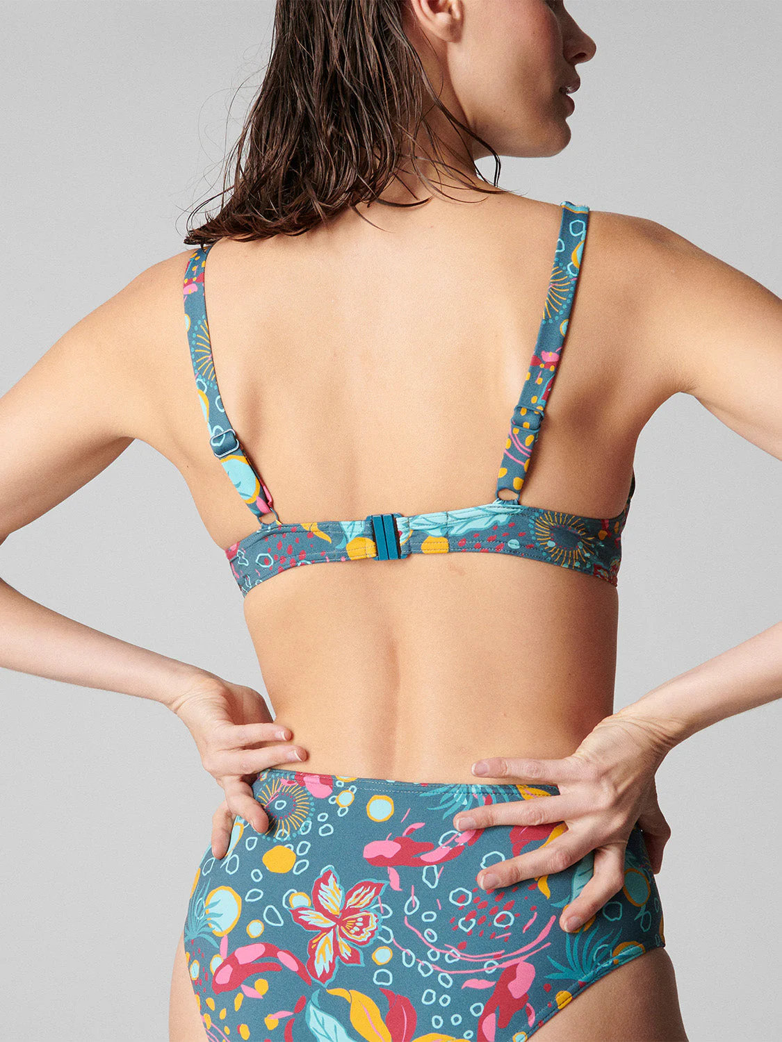 Wireless support bikini triangle - Lagoon Green - Image 5