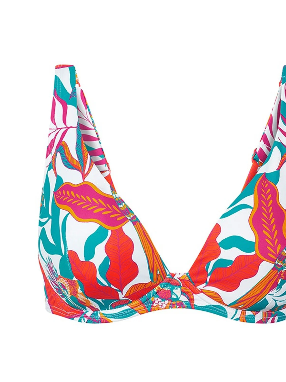 Wireless support bikini triangle - Summer white - Image 5