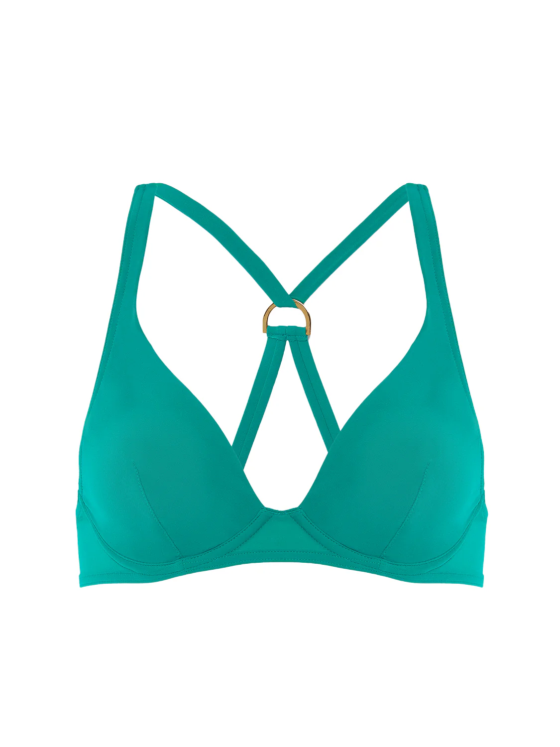 Wireless support bikini triangle - Waterfall Green - Image 11