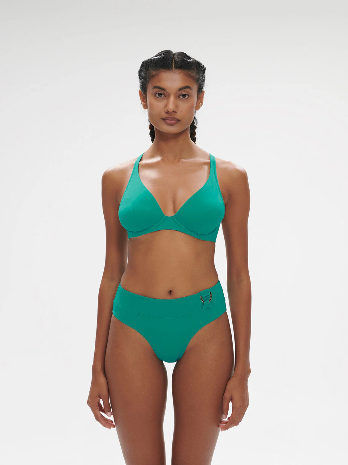 Wireless support bikini triangle - Waterfall Green - Image 4